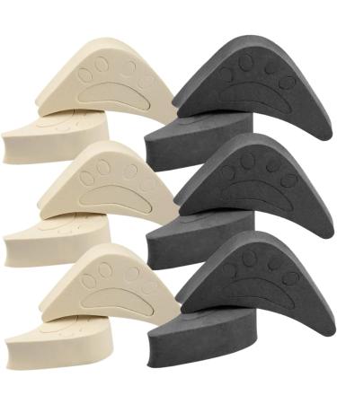 24 Pairs Toe Plug Adjustment Pads Forefoot Cushion & Heel Pad Inserts for Big Shoes & High Heels - Buy Online on GoSupps.com