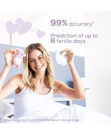 Beurer Ovulation & Pregnancy Test Kit | 15 FSH, 15 LH Strips | Connects to Pearl App | Natural Family Planning | OT80 - Buy Online on GoSupps.com