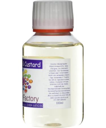 Flavour Factory Intense Food Flavouring Rhubarb and Custard 100 ml - Buy Online on GoSupps.com