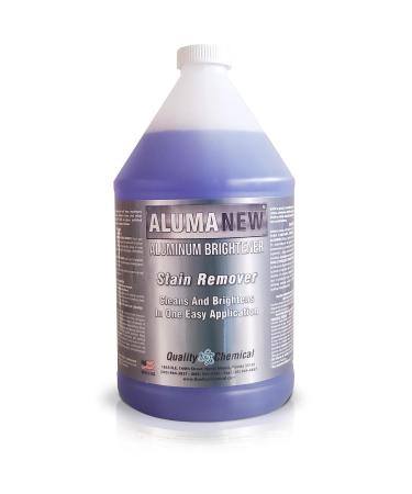 Aluminum Brightener/ Stain Remover / Cleaner & Restorer / Made in USA / Quality Chemical / 1 Gallon (128 FL Oz) 128 Fl Oz (Pack of 1)