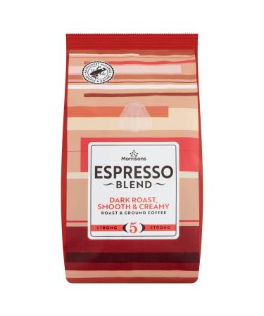 Morrisons Espresso Blend Roast & Ground Coffee 227g