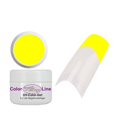 UV Colour Gel Set Neon - 6 x 5ml (Yellow Pink Green Violet Red Orange) | International Shipping Available - Buy Online on GoSupps.com