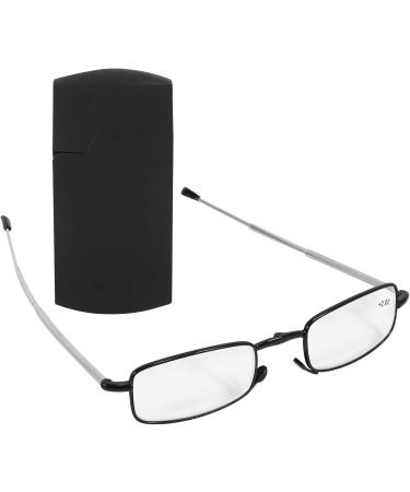 Buy Ozkaksj Portable Folding Glasses +2.0 with Mini Flip Top Case - Stylish Lightweight & Ideal for Men and Women | International Shipping Available - Buy Online on GoSupps.com