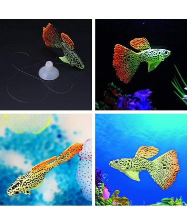 Buy Numama Artificial Fish for Aquarium | Colorful 4pcs Decorative Ornaments for Fish Tanks - Buy Online on GoSupps.com