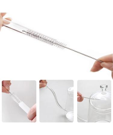 Pipe Straw Cleaner Brush(5 Pack) Bristle Cleaner for Stainless Steel Drinking Straws for Cleaning Pipe Straw Sippy Cup Bottle and Tube - Buy Online on GoSupps.com