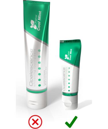 Opalescence Whitening Toothpaste Travel Size 1 Ounce (2 Pack) Fluoride Teeth Whitening Toothpaste, Mint Flavor 402-2 Mint 1 Ounce (Pack of 2) - Buy Online on GoSupps.com