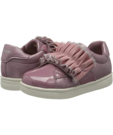 Geox Baby Girls B Djrock Low-Top Sneakers - Pink - Size 9 UK Child (Dk Pink C8006) - Buy Online on GoSupps.com
