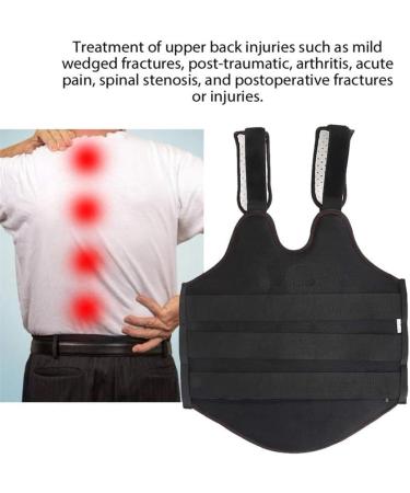 Thoracic Full Back Brace - Use This Hard Lumbar Support for Kyphosis Osteoporosis Compression Fractures and Pre- Or Post-Operative Care(Large) - Buy Online on GoSupps.com