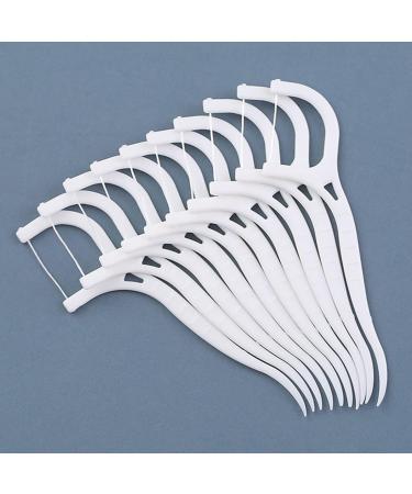 Bodya 2-in-1 Dental Floss Sticks & Interdental Brushes - 100 Count - Effective Tooth Cleaning & Oral Health Tool - Buy Online on GoSupps.com