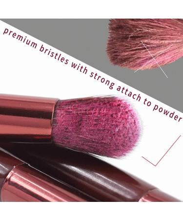 YUE SHEN NAN 7Pcs Eyeshadow Brush Set - Premium Eye & Face Makeup Brushes (Sweet) - Buy Online on GoSupps.com