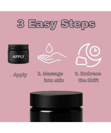 Menopause Relief Cream Hot Flash Night Sweat & Estrogen Balance Support | Wild Yam Red Clover Chaste Tree Ashwagandha | Menopause 4 oz King & Queen Wellness - Buy Online on GoSupps.com