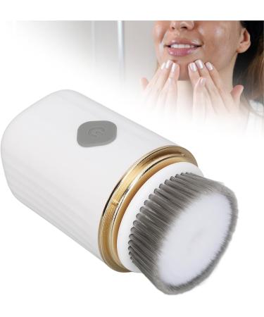 Electric Face Scrubber with 2 Interchangeable Brush Heads Rotating Function for Deep Cleansing Waterproof Design - IPX7 - USB Charging Rechargeable Facial Exfoliation Device - Buy Online on GoSupps.com