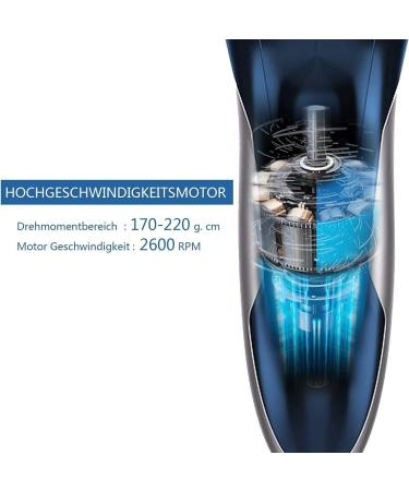 SweetLF Electric Shaver for Men Wet & Dry USB Cordless Rechargeable Men's Electric Razor with Precision Trimmer 100% Waterproof & 120 min Running for Traveling 2-year warranty SWS7105 Blue - Buy Online on GoSupps.com