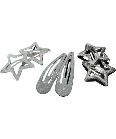 6 PCS Star Barrettes Babies Star Hair Clip Hair Barrette Hair Accessories Headwear Alloy Material Hair Pins For Children Y2K Hair Clip - Buy Online on GoSupps.com