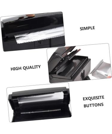 MAGICLULU 1pc Tin Foil Hairdressing Nail Polish Organizer Case Foil Dispenser Foil Nail Automatic Cutting Machine Abs Environmental Protection Material Remover Mini - Buy Online on GoSupps.com