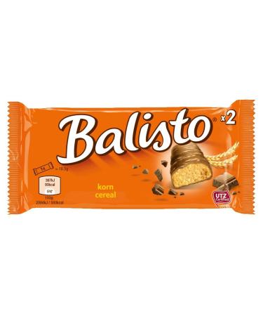 Balisto Chocolate Bars - Grain Mix & Orange | 20 Bars (3 Packs) | 37g Each - Buy Online for International Shipping - Buy Online on GoSupps.com