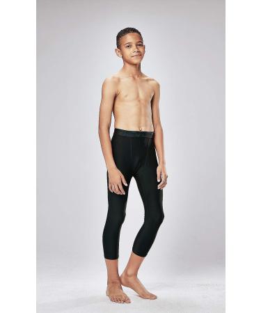 DEVOPS Boys 2-Pack X-Large Black Compression Tights Sport Leggings Pants - Buy Online on GoSupps.com
