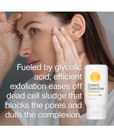 Shop CONTROL CORRECTIVE Gly Lotion 10% - Exfoliating Facial Moisturizer for Smooth Skin & Wrinkle Reduction | 2.5 Oz - International Shipping Available - Buy Online on GoSupps.com