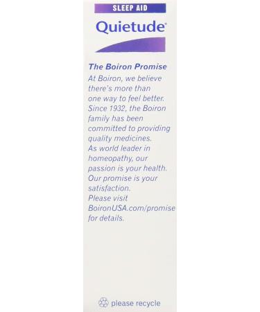 Boiron Quietude Sleep Aid - 60 Quick-Dissolving Tablets for Restful Sleep - Buy Online on GoSupps.com