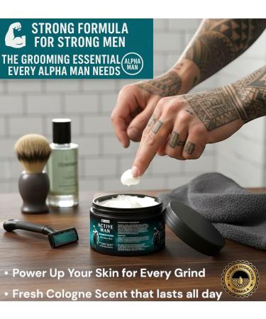 Body Butter for Men Active Man Fast-Absorbing Deep Moisturizer with Natural Ingredients Refreshing Scent Ultimate Hydration Formula. Cologne scented. - Buy Online on GoSupps.com
