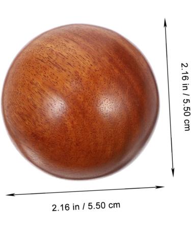 Magiclulu Health Balls | Handball Massage Gifts for Adults | Portable Depth Massage Rosewood Fitness Balls 55x5.5cm - Buy Online on GoSupps.com