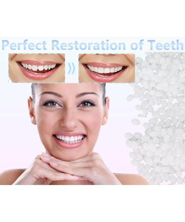 Temporary Tooth Repair Set - 10g Dental Glue & Repair Pearls for Missing or Broken Teeth - Eco-Friendly Solution - Buy Online on GoSupps.com