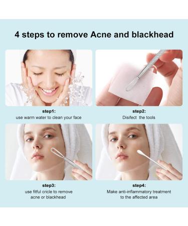 La Chat Professional Blackhead and Blemish Remover - Pimple Comedone Removal 2-in-1 Extractor Tool - Buy Online on GoSupps.com