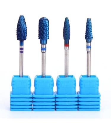 Carbide Nail Drill Bits Electrical Acrylic Nail File Drill Bits Manicure Tools for Nail Art - H0413P(B) - Buy Online on GoSupps.com