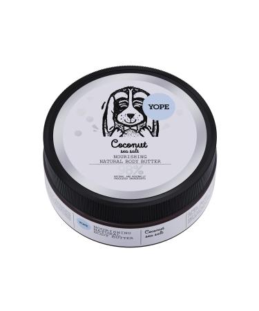 YOPE Burro Corpo | Olio di Cocco | Shea Olio | Olio di Oliva | Avocado Olio | Avocado Olio | Moisturizing | Rigenerante | 98% natural ingredients | Vegan formula | 200ml