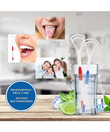 Nurpi Plastic Tongue Cleaner for Fresh Breath | Pack of 4 | Adults & Children - Made for People of India - Buy Online on GoSupps.com