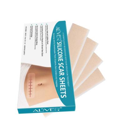 Silicone Scar Removal Sheets | Reusable Gel Strips for Surgical Wound Repair | Waterproof Scar Stickers for C-Section, Burns, Acne | Desalination Strip for Injury - MILISTEN - Buy Online on GoSupps.com