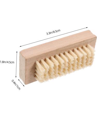 Mikinona Wooden Nail Brush Cleaning Brush Pedicure Tools Lady Tools Cleaning Tool One Hand Scrubbing Brush Scrubbing Pedicure Cleaning Scrubber Hand Foot Brush Miss Wood Tools Wooden Nail - Buy Online on GoSupps.com