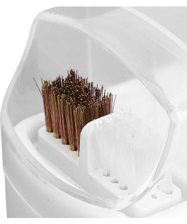 Nail Drill Bits Container Portable Acrylic Cover 30 Holes Nail Drill Bits Stand for Artist for Salon (White) - Buy Online on GoSupps.com