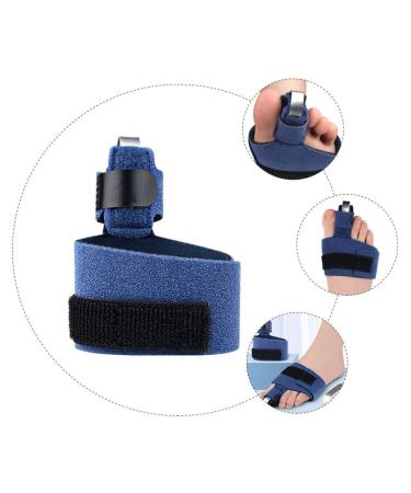Healvian Curled Toe Brace - Adjustable Hammer Toe Splint for Metatarsal Support with Breathable Wrap - Toe Alignment Fixing Cover - Buy Online on GoSupps.com