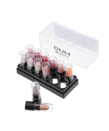 TOVINANNA 2 Boxes 12 Shadow Box Matte Eyeshadow Make up Accessories Charming Pearl Pen Plastic Woman