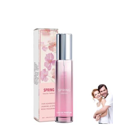 Pheromones Perfumes for Women Long-lasting and Addictive Personal Roll-on Pheromone Perfume Oil Fragrance Cologne for Women to Attract Men (Pink) (A)