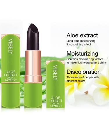 Kaynest Aloe Vera Lipstick Set-C - 2 Pack Moisturizing Lip Balm for Long Lasting Color Change - Buy Online on GoSupps.com