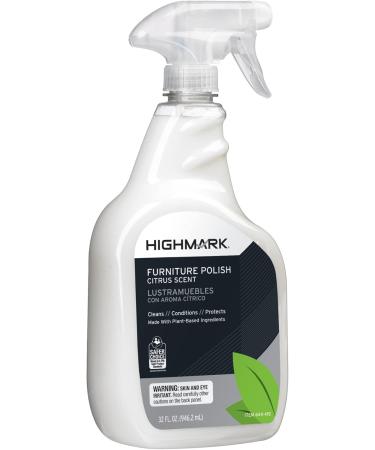 Highmark Furniture Polish Cleaner - Citrus Scent 32 Oz | International Shipping Available - Buy Online on GoSupps.com