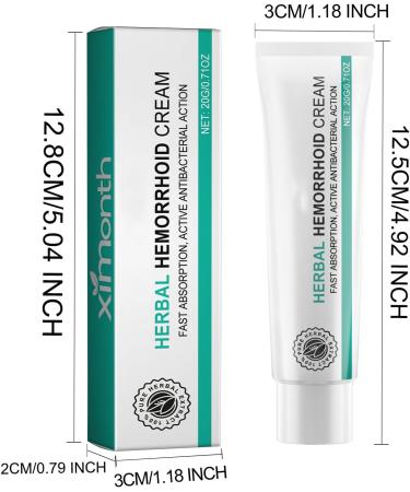 Hemorrhoid Cream Herbal Hemorrhoids Cream for Men and Women (1PC) - Buy Online on GoSupps.com