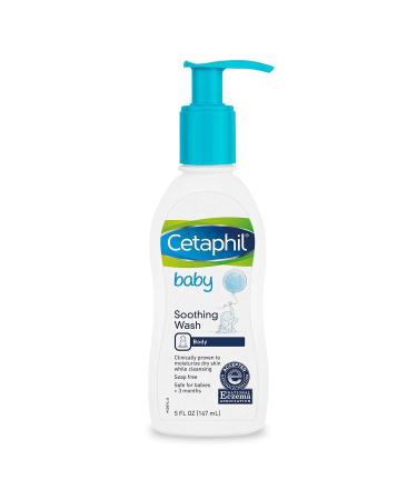Cetaphil Baby Soothing Wash 5 Ounces