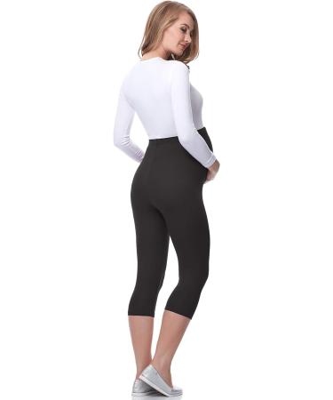 Be Mammy Maternity 3/4 Leggings - Size 4XL, Graphite | Comfortable Pregnancy Wear - Buy Online on GoSupps.com