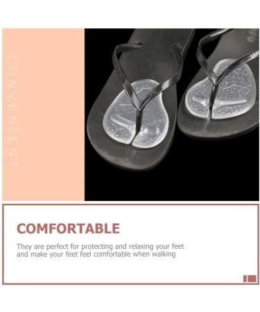 FOMIYES 3 Pairs Forefoot Slipper Pads - Gel Toe Protectors for Heels & Sandals - Reusable Cushions for Comfort & Protection - Buy Online on GoSupps.com