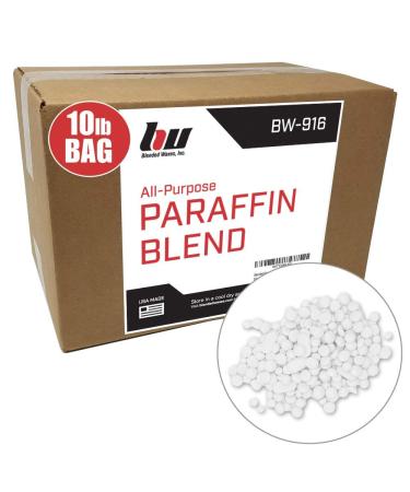 Blended Waxes, Inc. Paraffin Wax Block - Household Paraffin Wax for  Canning, Candle Making, Waterproofing, Metal Preservation, and a Variety of  Other