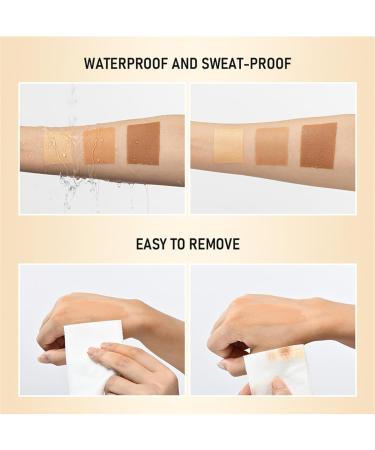 Waterproof Leg Makeup No Transfer Foundation For Leg And Body Scars Tattoo Makeup Long Lasting Body Foundation (3#) - Buy Online on GoSupps.com