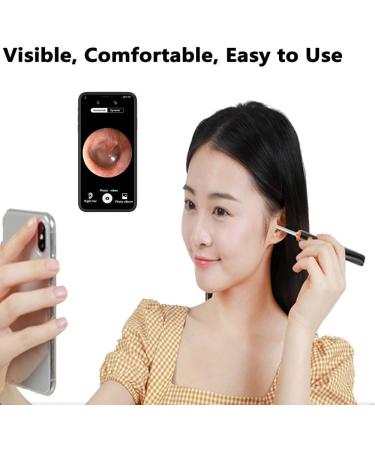 AROSKY Ear Wax Removal Kit - 1920P HD Ear Camera with Light | Soft Silicone Tips for Safe Ear Cleaning | Effective Ear Wax Cleaner Tool - Buy Online on GoSupps.com