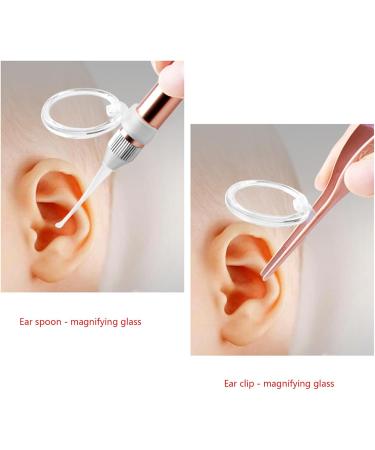Adjustable Angles Ear Spoon Magnifier 10pcs Earwax Assist Glass for for ClearerVision for Adults & Children - Buy Online on GoSupps.com