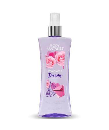 Body Fantasies Signature 8 Fluid Ounce Body Sprays Romance and Dreams & Fresh White Musk Scents - Buy Online on GoSupps.com