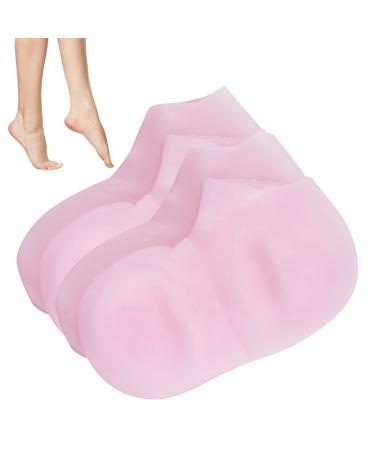 Foot care socks moisturizing socks soften the foot skin with essential oils.Dry foot skin peeling moisturizing peeling anti-chaping socks (L (39-41)))