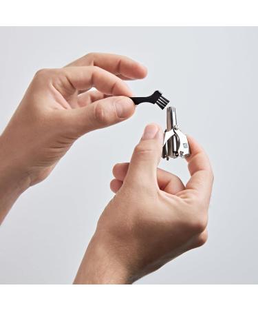 ZWILLING Nose & Ear Hair Trimmer for Men - Stainless Steel Rotary Cutter | 50mm Matte Finish - Premium International Shipping - Buy Online on GoSupps.com