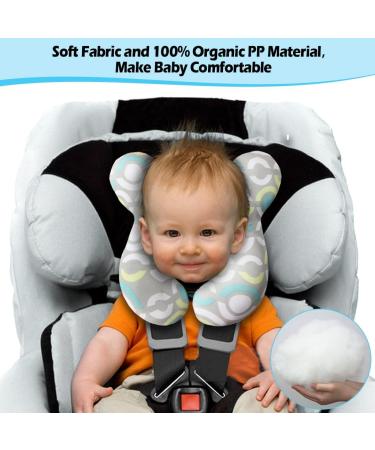 KAKIBLIN Baby Travel Pillow - Head & Neck Support for Car Seat & Pushchair - Buy Online on GoSupps.com